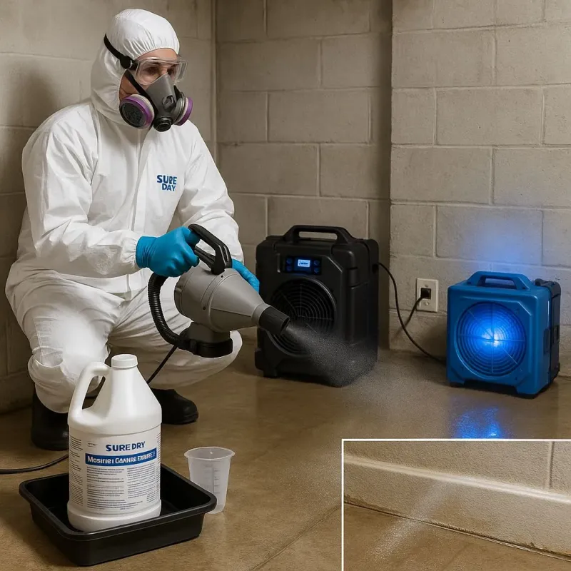 Sanitization and Odor Removal process in Rochester, WI