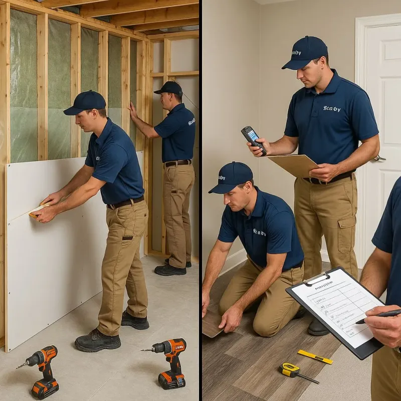 Repairs and Reconstruction process in Rochester, WI